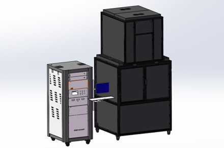 Xenon lamp transient component I-V tester (laboratory)